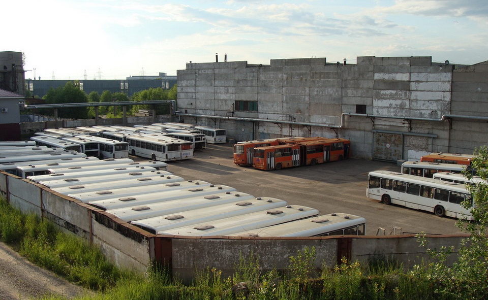 Костромская область — Автобусные парки