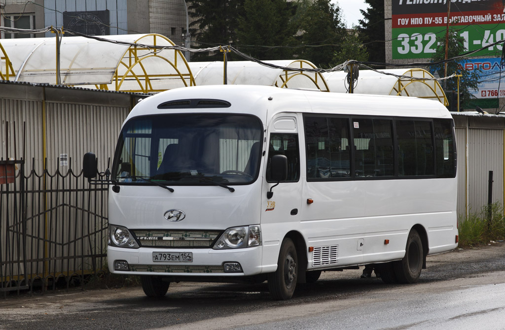 Новосибирская область, Hyundai County Kuzbass № А 793 ЕМ 154