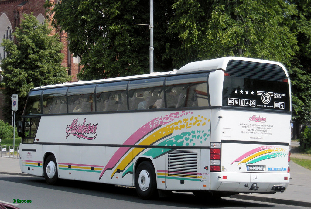 Litvánia, Neoplan N116 Cityliner sz.: DZB 343