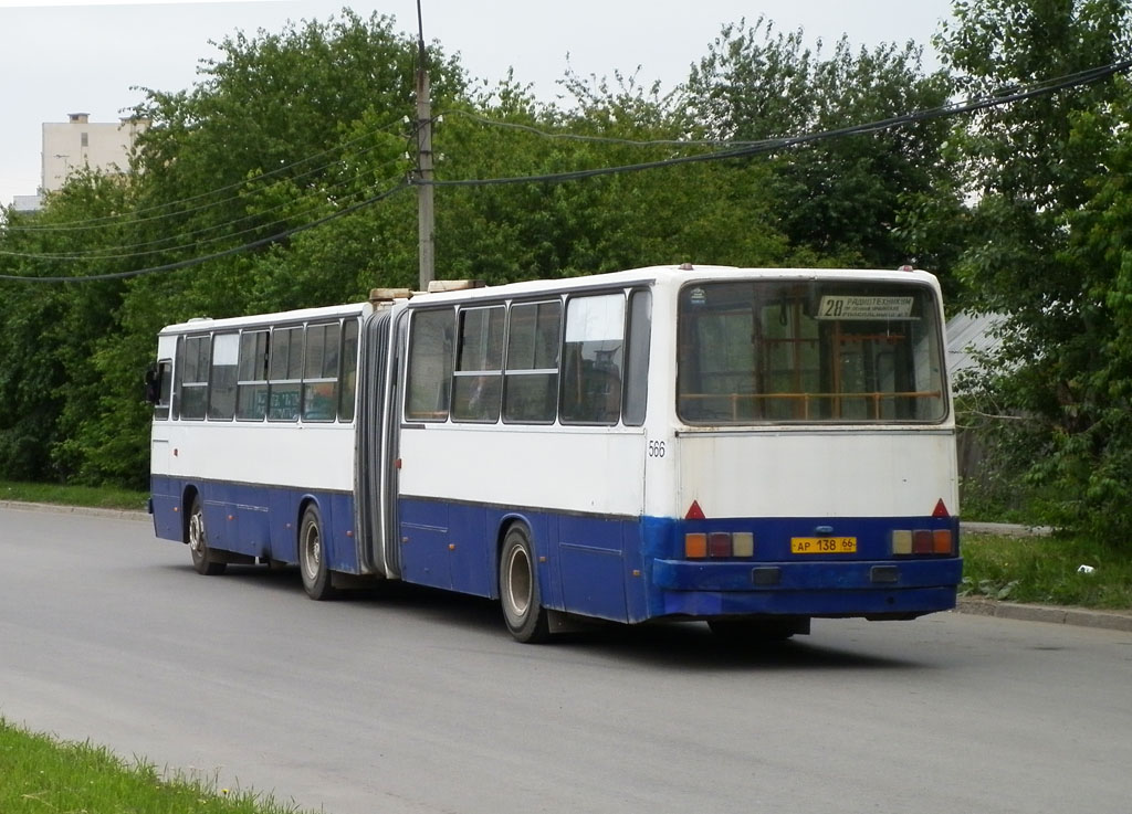 Свердловская область, Ikarus 283.10 № 566