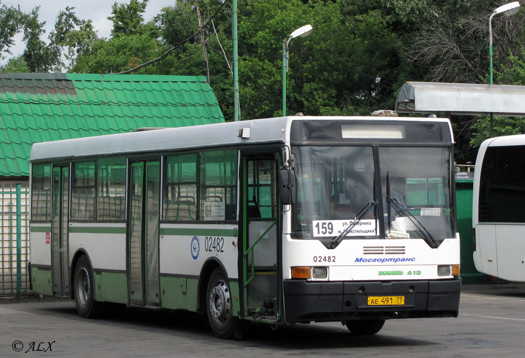 Москва, Ikarus 415.33 № 02482