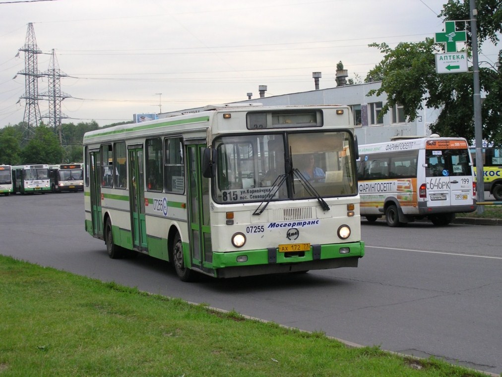 Москва, ЛиАЗ-5256.25 № 07255