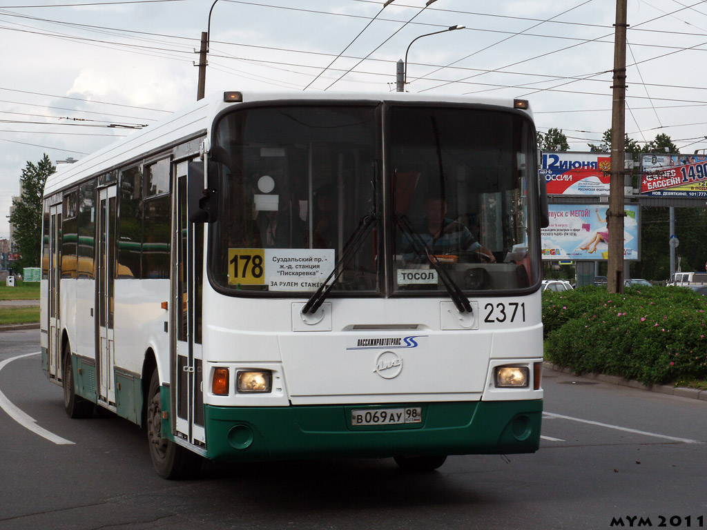 Санкт-Петербург, ЛиАЗ-5256.25 № 2371