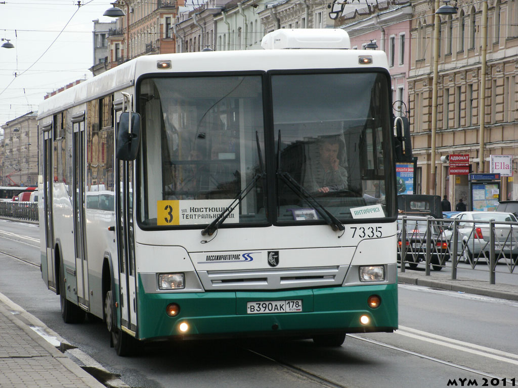 Sankt Petersburg, NefAZ-5299-30-32 Nr 7335