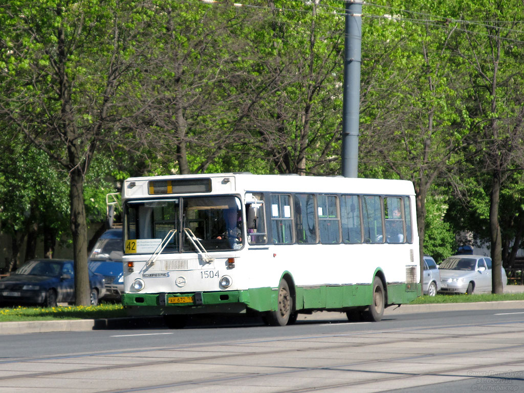 Санкт-Петербург, ЛиАЗ-5256.25 № 1504