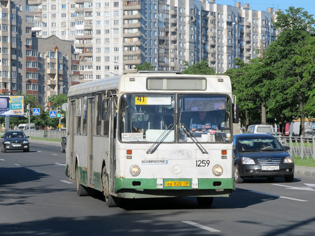 Санкт-Петербург, ЛиАЗ-5256.00 № 1259