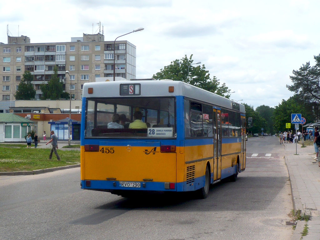 Литва, Mercedes-Benz O405 № 455