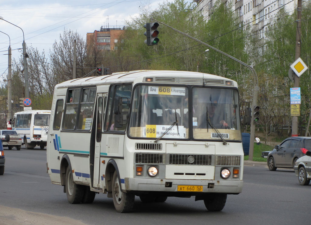 Нижегородская область, ПАЗ-32053 № АТ 660 52