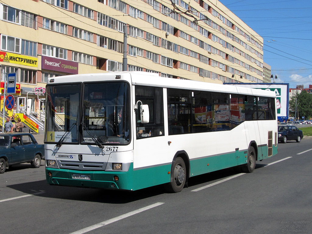 Sankt Petersburg, NefAZ-5299-30-32 Nr 2677