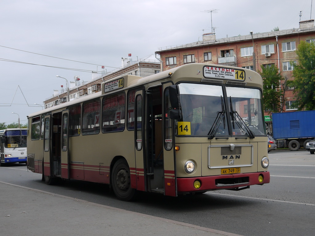 Tumen region, MAN 789 SÜ240 Nr. АК 749 72