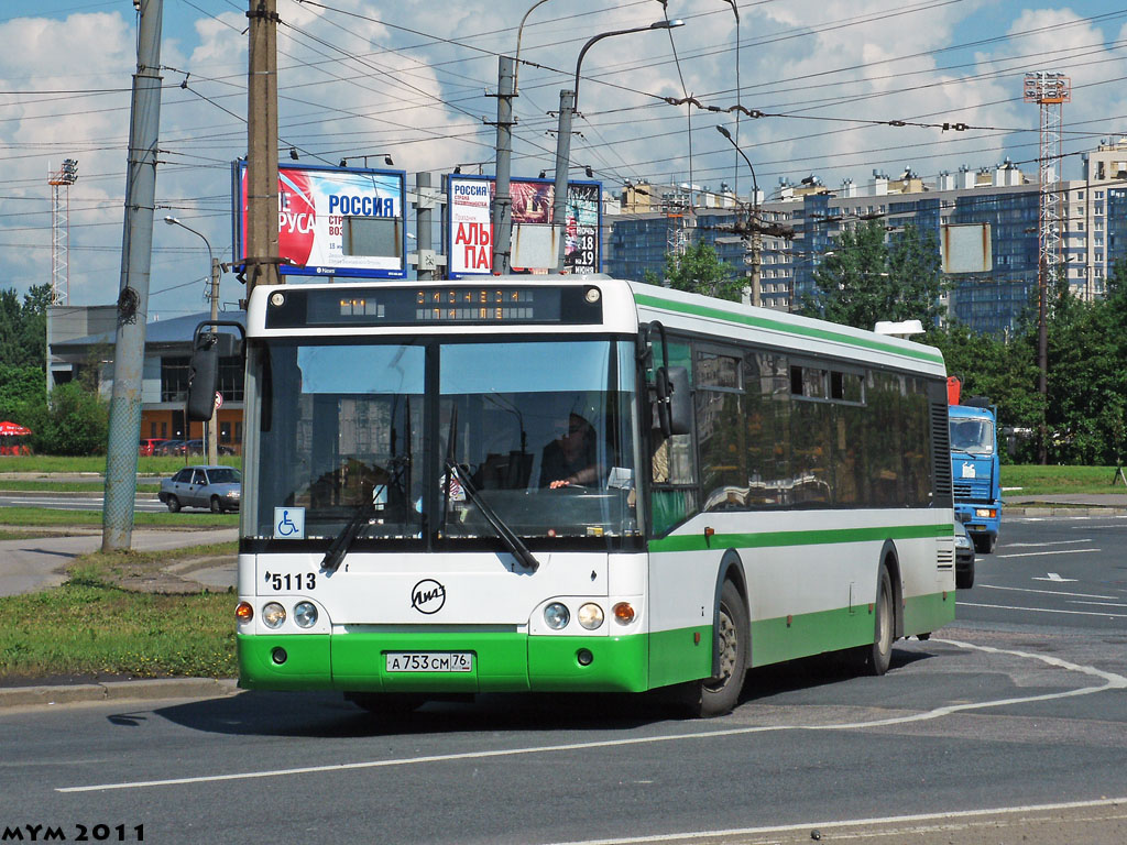 Санкт-Петербург, ЛиАЗ-5292.20 № 5113