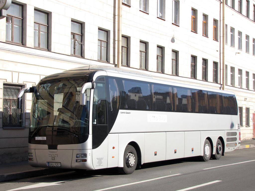 Польша, MAN R08 Lion's Coach L RHC464 L № 232