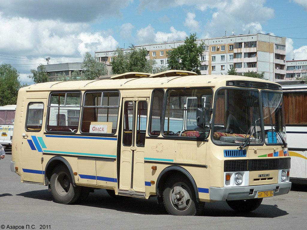 Omsk region, PAZ-32053 # 234