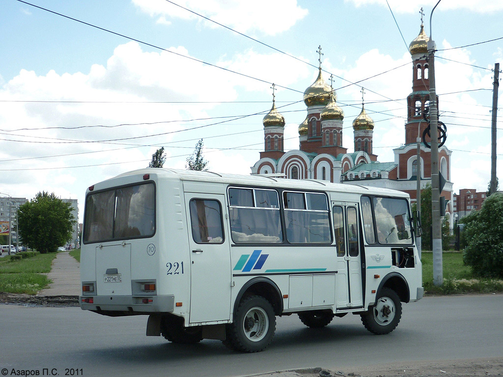 Омская область, ПАЗ-3206-110 № 221