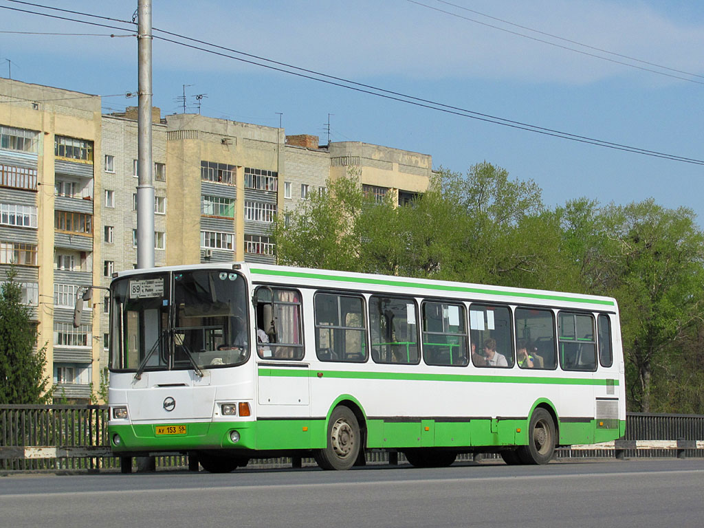 Пензенская область, ЛиАЗ-5256.45 № АУ 153 58