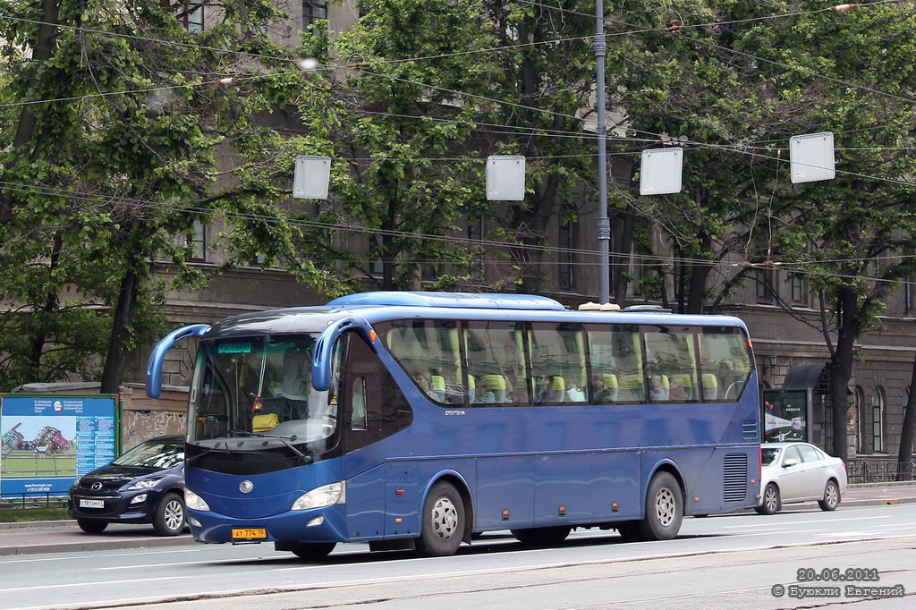 Санкт-Петербург, Yutong ZK6119HA № АТ 774 78
