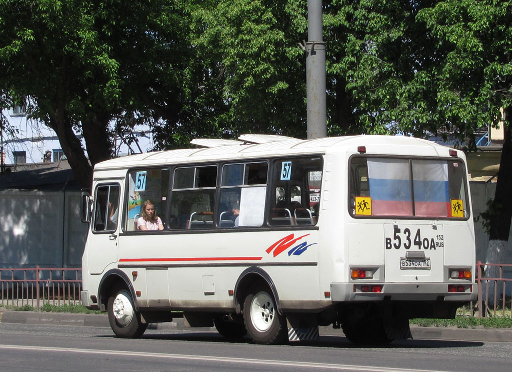 Нижегородская область, ПАЗ-32054 № В 534 ОА 152