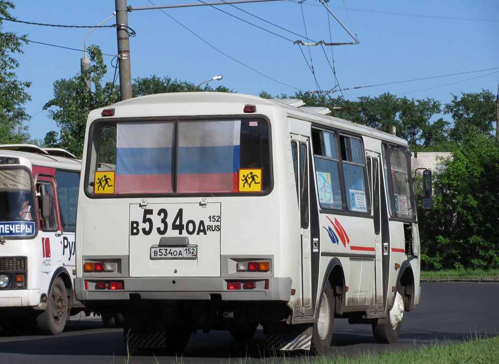 Нижегородская область, ПАЗ-32054 № В 534 ОА 152