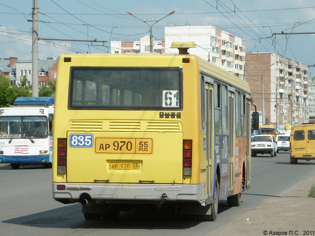 Омская область, ЛиАЗ-5256.45 № 835