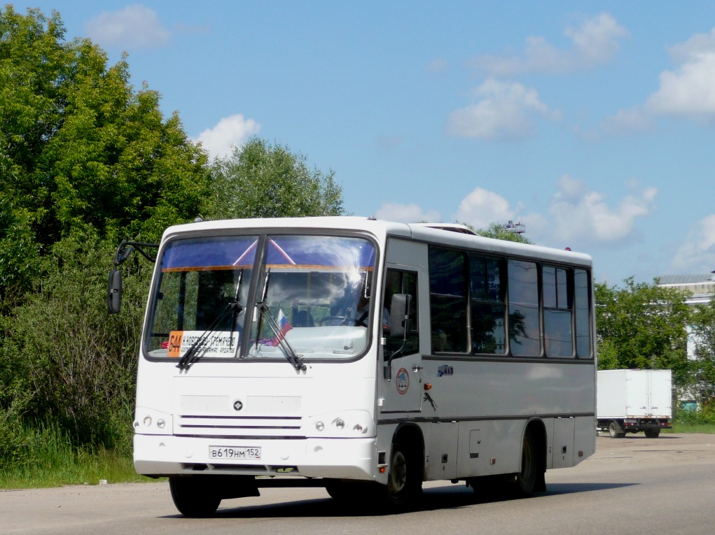 Нижегородская область, ПАЗ-320402-03 № В 619 НМ 152