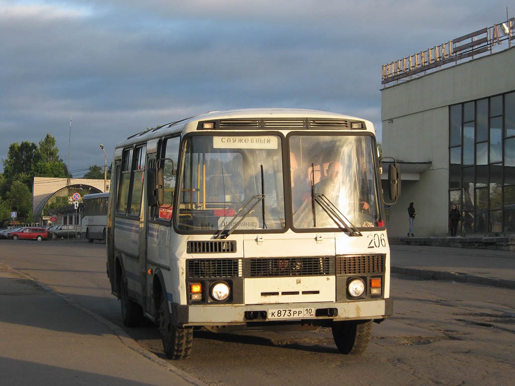 Карелия, ПАЗ-32054-07 № К 873 РР 10