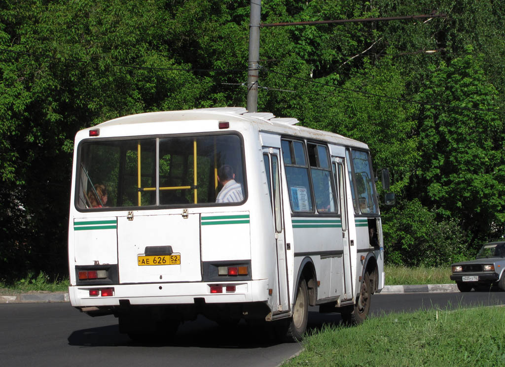 Нижегородская область, ПАЗ-32054 № АЕ 626 52