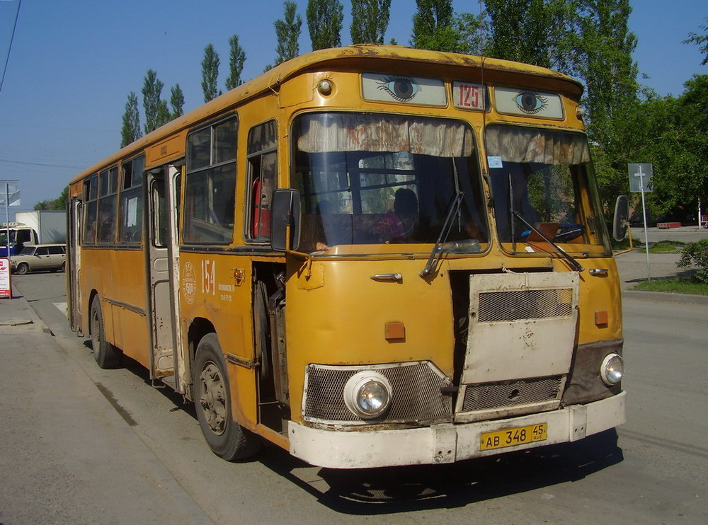 Курганская вобласць, ЛиАЗ-677М № 154