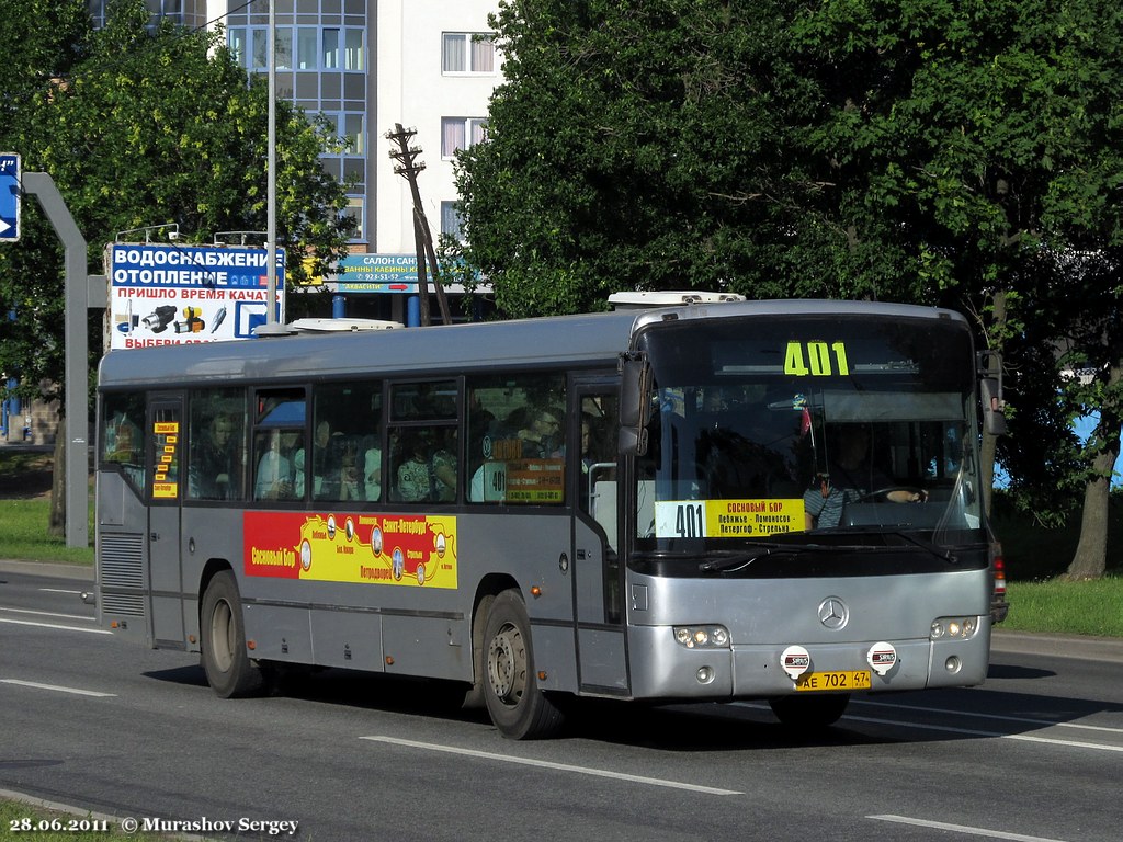 Ленинградская область, Mercedes-Benz O345 Conecto Ü № АЕ 702 47