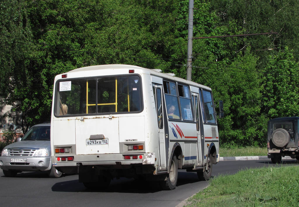 Нижегородская область, ПАЗ-32054 № В 293 КВ 152