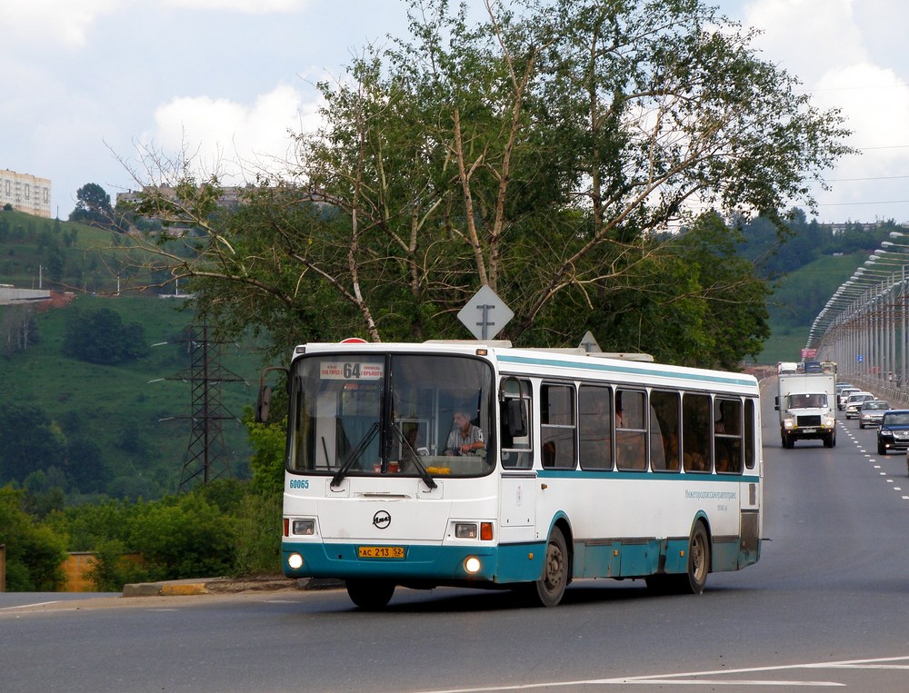 Nizhegorodskaya region, LiAZ-5256.26 № 60065