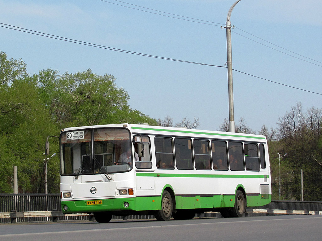 Пензенская область, ЛиАЗ-5256.45 № АТ 964 58