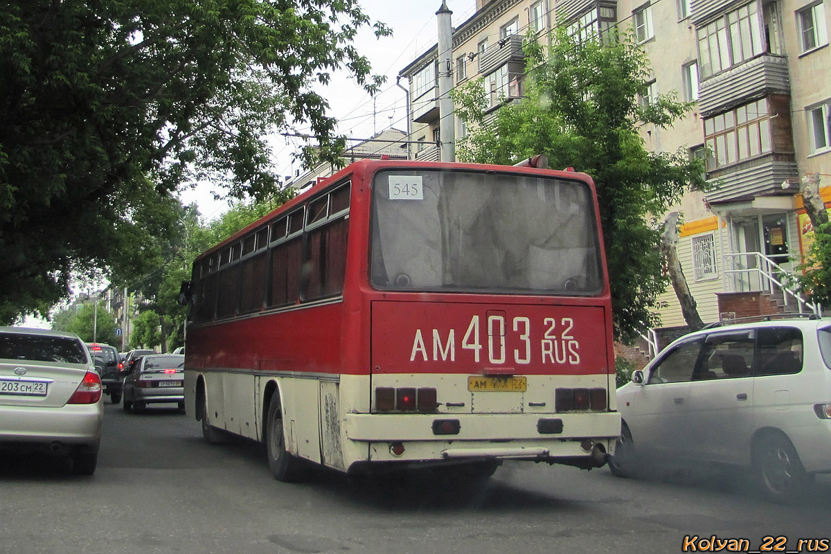 Алтайский край, Ikarus 256.74 № АМ 403 22