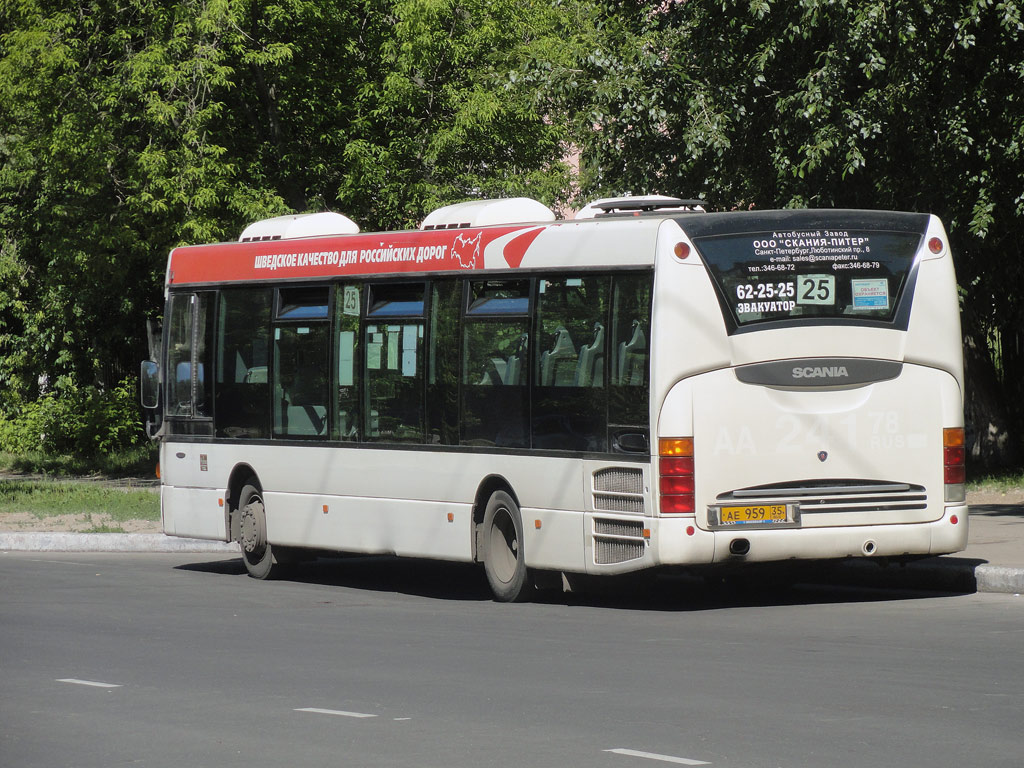 Вологодская область, Scania OmniLink I (Скания-Питер) № АЕ 959 35