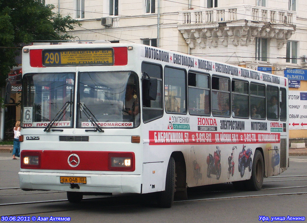 Bashkortostan, Mercedes-Benz O325 # ЕА 048 02