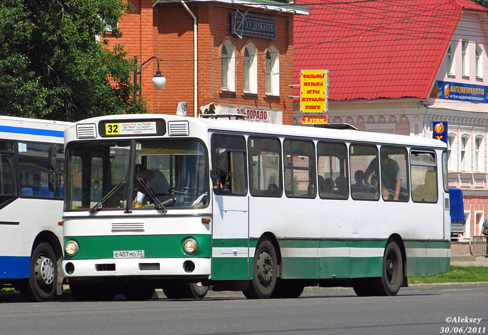 Владимирская область, Mercedes-Benz O305 № Е 407 МО 33