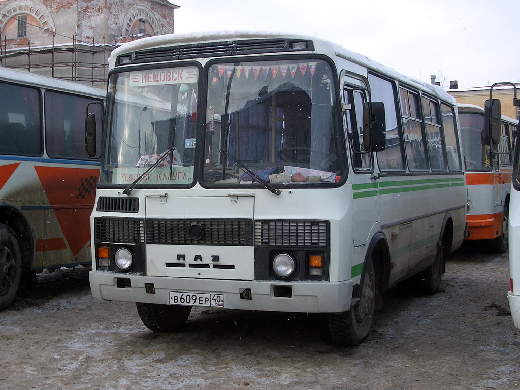 Калужская область, ПАЗ-3205-110 № В 609 ЕР 40