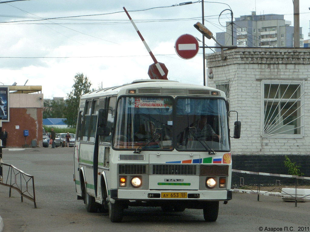 Омская область, ПАЗ-32053 № 387