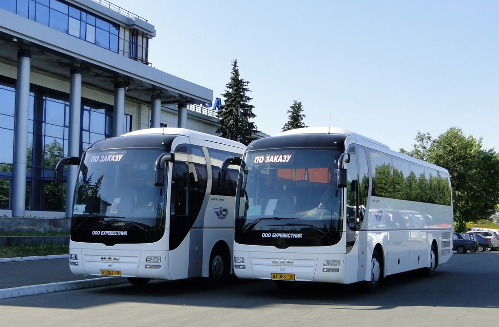 Татарстан, MAN R07 Lion's Coach RHC444 № ВТ 385 16; Татарстан, MAN R08 Lion's Coach L RHC444 L № ВТ 384 16