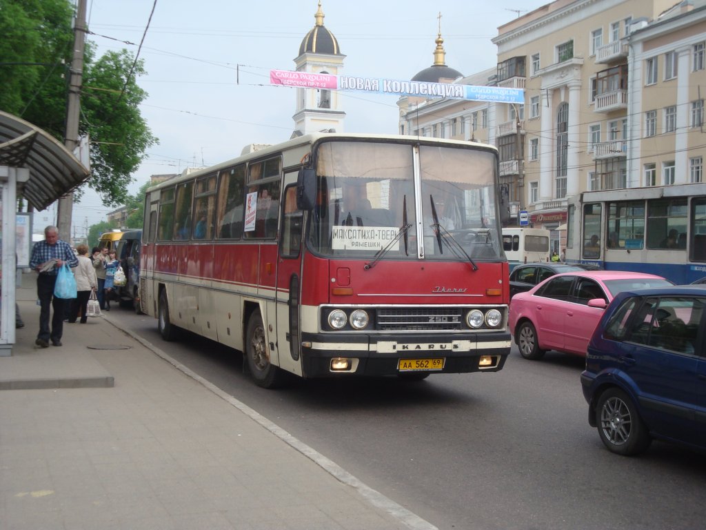 Тверская область, Ikarus 250 № АА 562 69