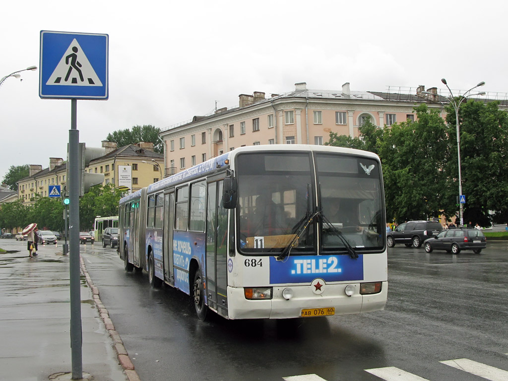 Псковская область, Mercedes-Benz O345G № 684