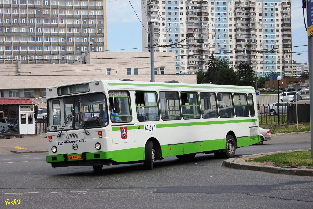 Москва, ЛиАЗ-5256.25 № 14317