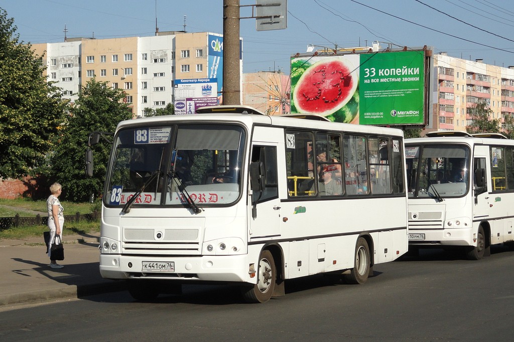 Ярославская область, ПАЗ-320402-03 № К 441 ОМ 76