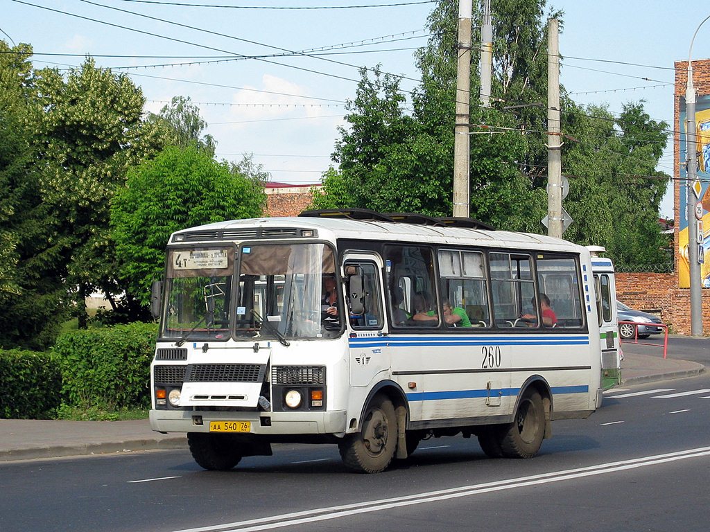 Ярославская область, ПАЗ-32054 № 260