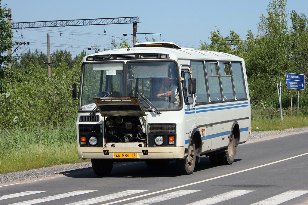 Ленинградская область, ПАЗ-32053 № АК 584 47