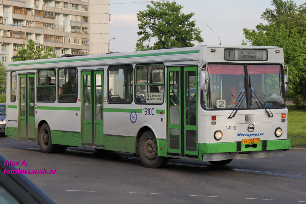 Μόσχα, LiAZ-5256.25 # 19100