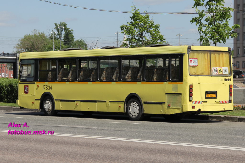 Moskwa, LiAZ-5256.25-11 Nr 17634