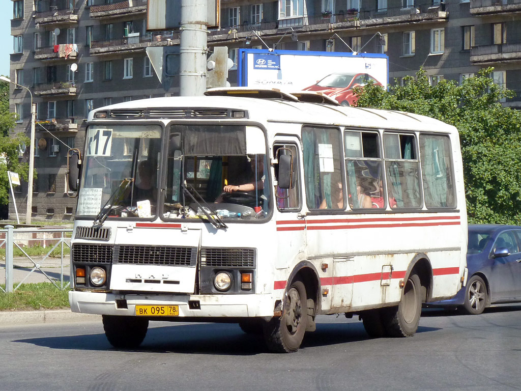 Санкт-Петербург, ПАЗ-32054 № ВК 095 78