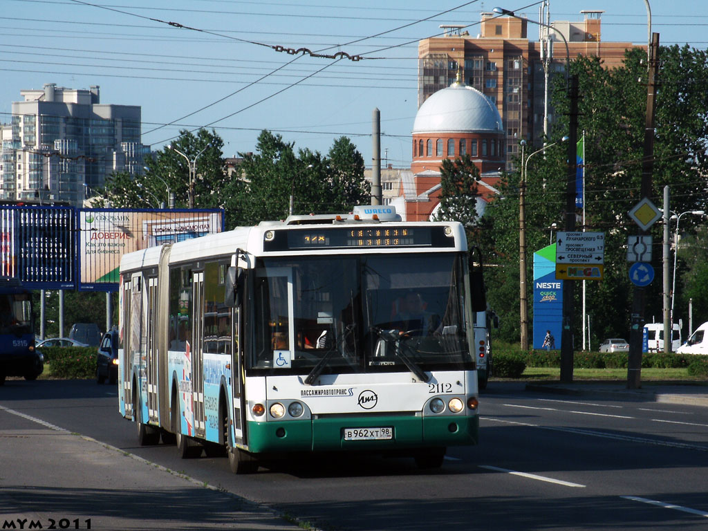 Санкт-Петербург, ЛиАЗ-6213.20 № 2112