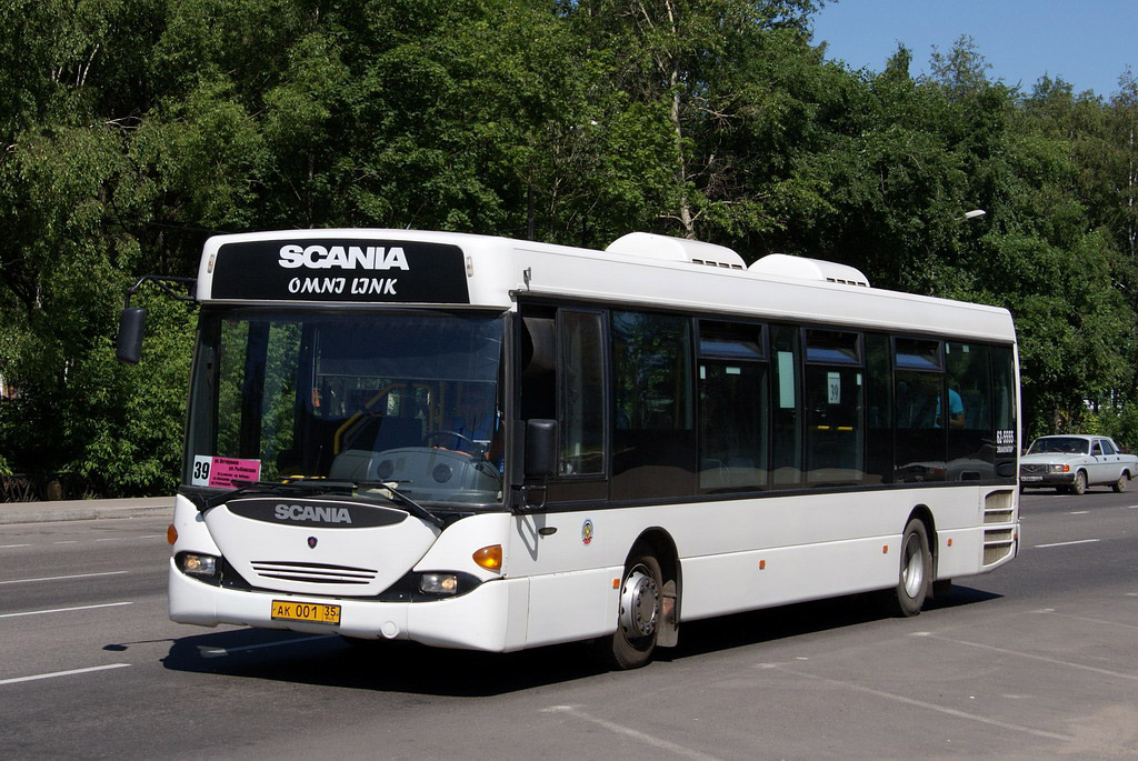 Вологодская область, Scania OmniLink I (Скания-Питер) № АК 001 35