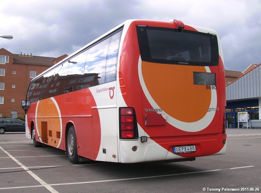 Швеция, Volvo 9700S № 8690